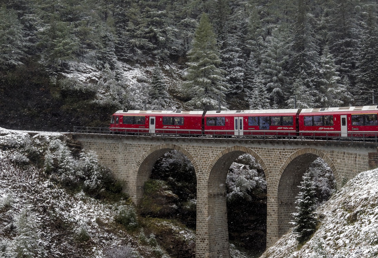 Bernina train Switzerland