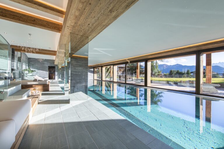 Chalet Marmottière swimming pool, Verbier
