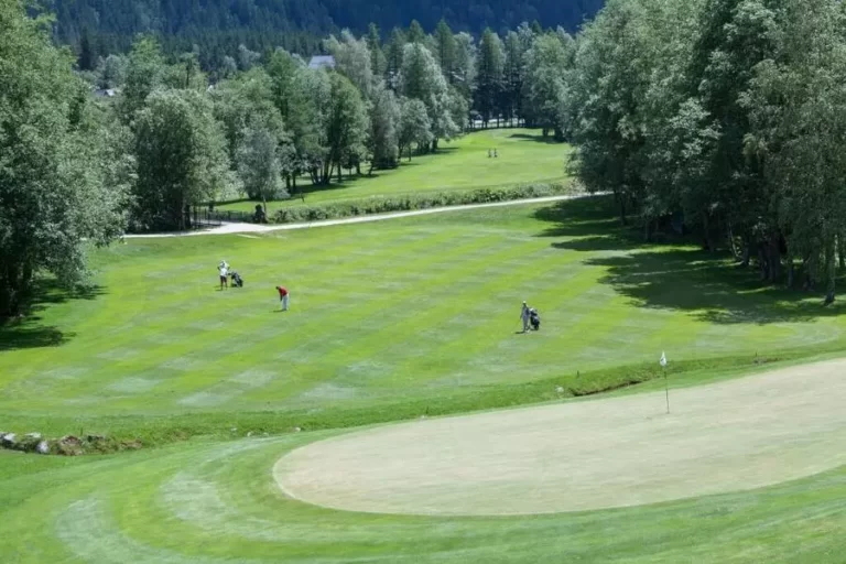 Chamonix golf court summer