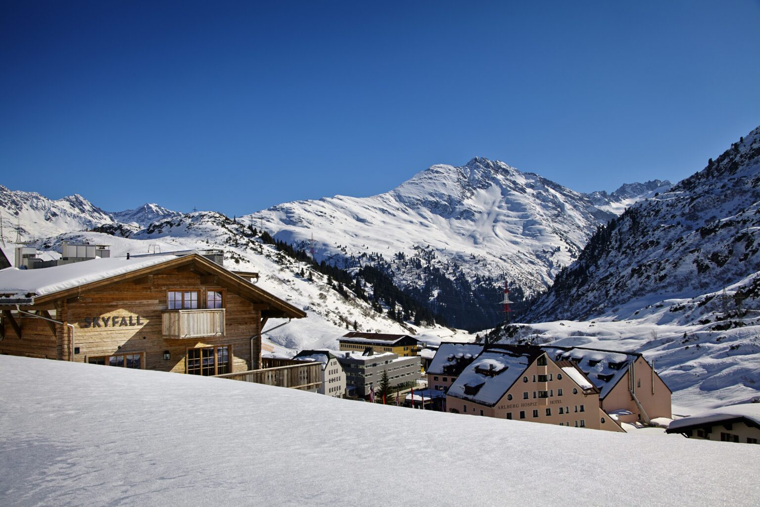 ski in Austria snow