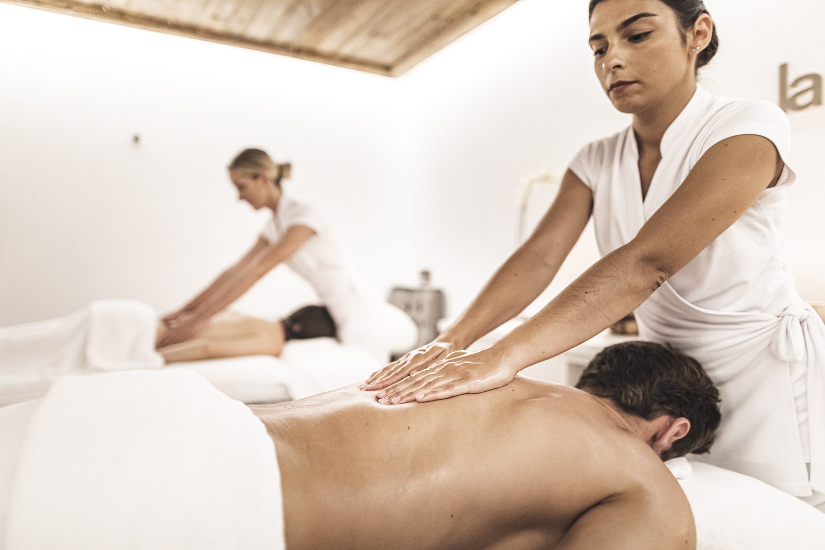 massage at chalet Ultima Gstaad
