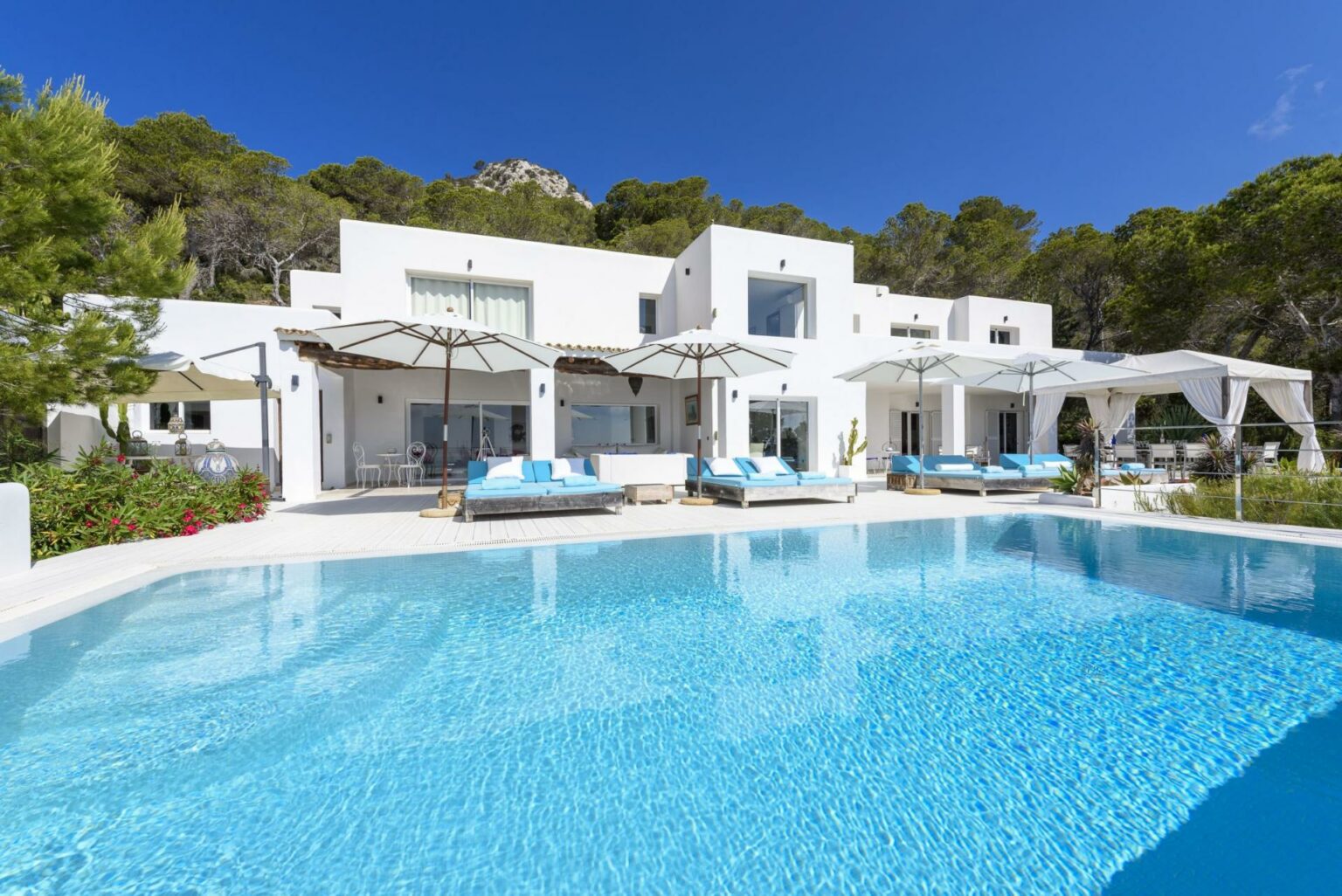 Villa Romero in Ibiza, outdoor pool