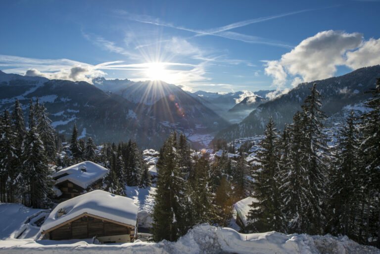 View from Chalet Tesseln, Verbier