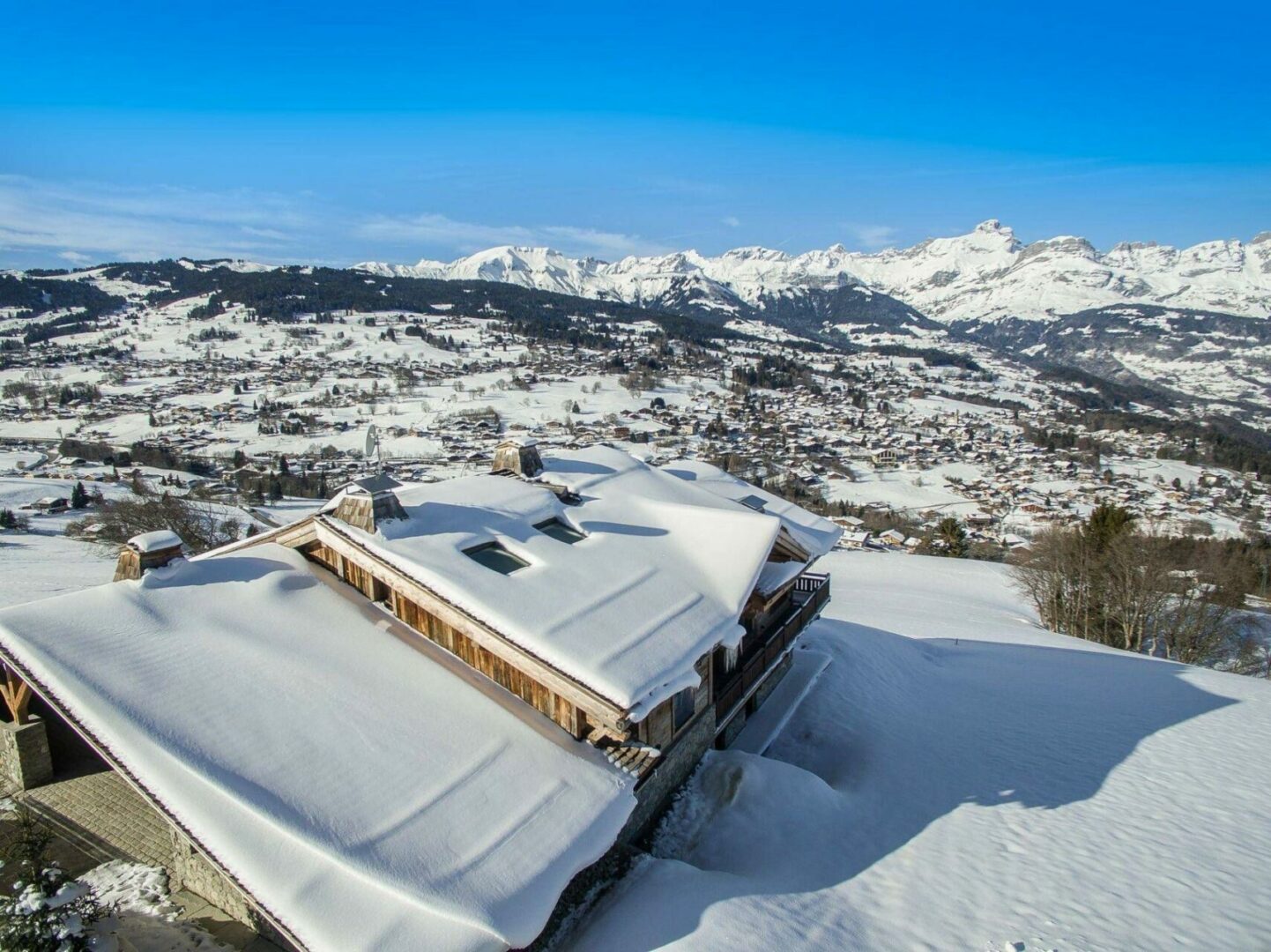 Megeve under the snow