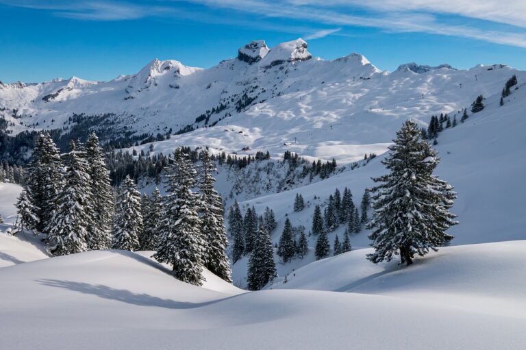 Crans Montana, winter