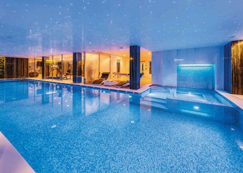Swimming pool at Chalet Dolce Vita, Cortina d'Ampezzo
