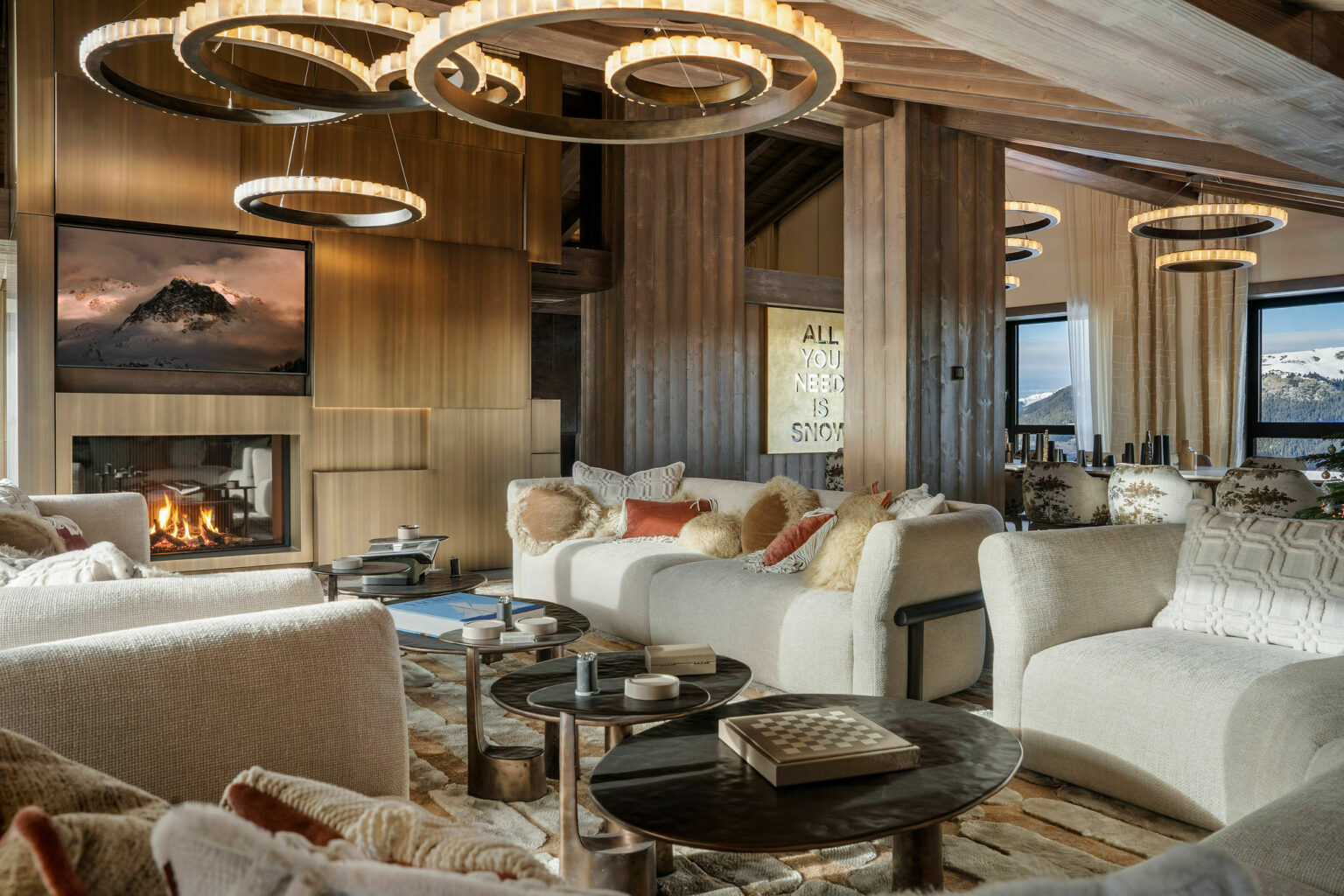Lounge Atmosphere Penthouse, Courchevel 1850