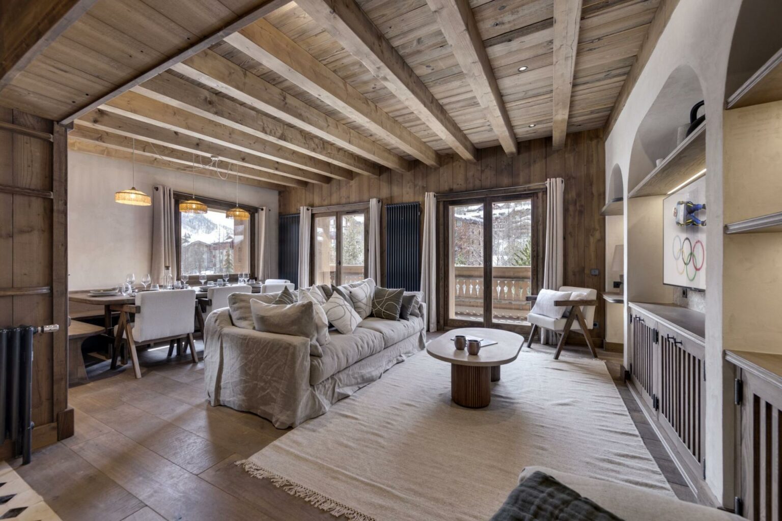 Penthouse les Anémones, Val d'Isère
