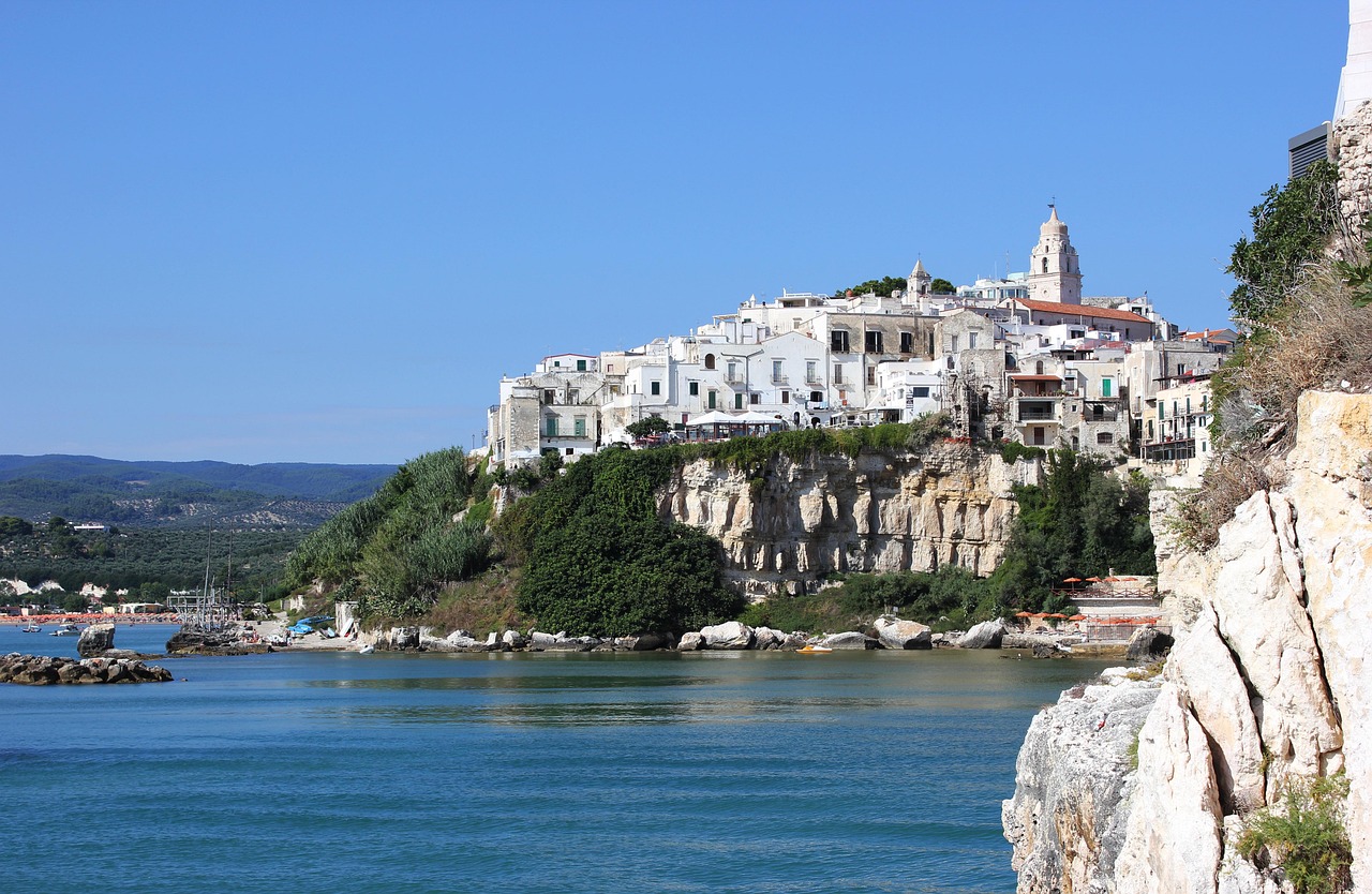 village on the coast, Puglia
